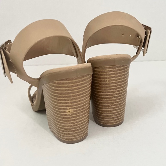 Vici Nude Platform Sandals size 6.5 - Picture 5 of 6